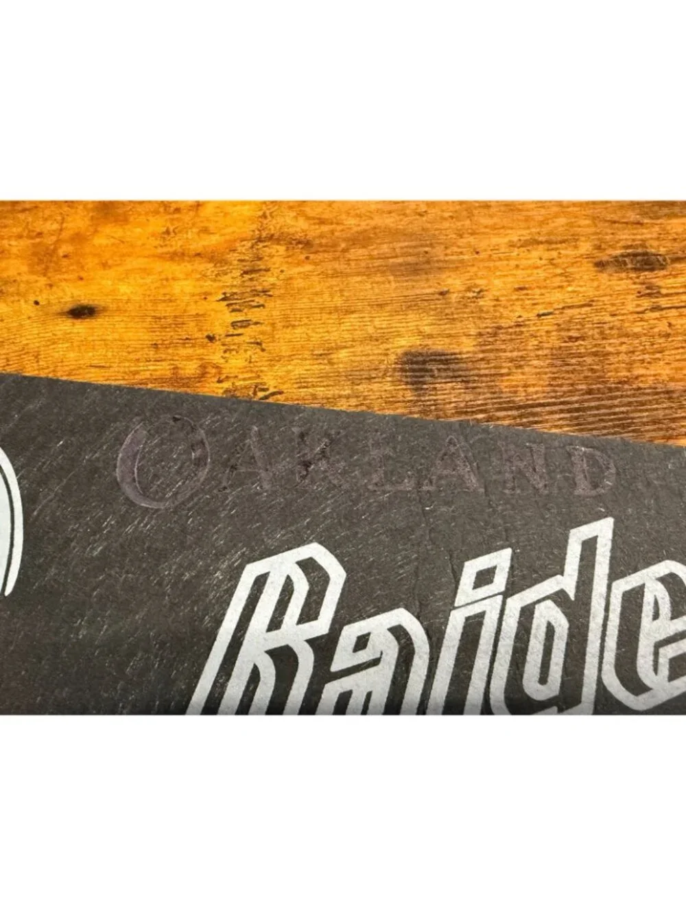 Vintage NFL Oakland Raiders pennant